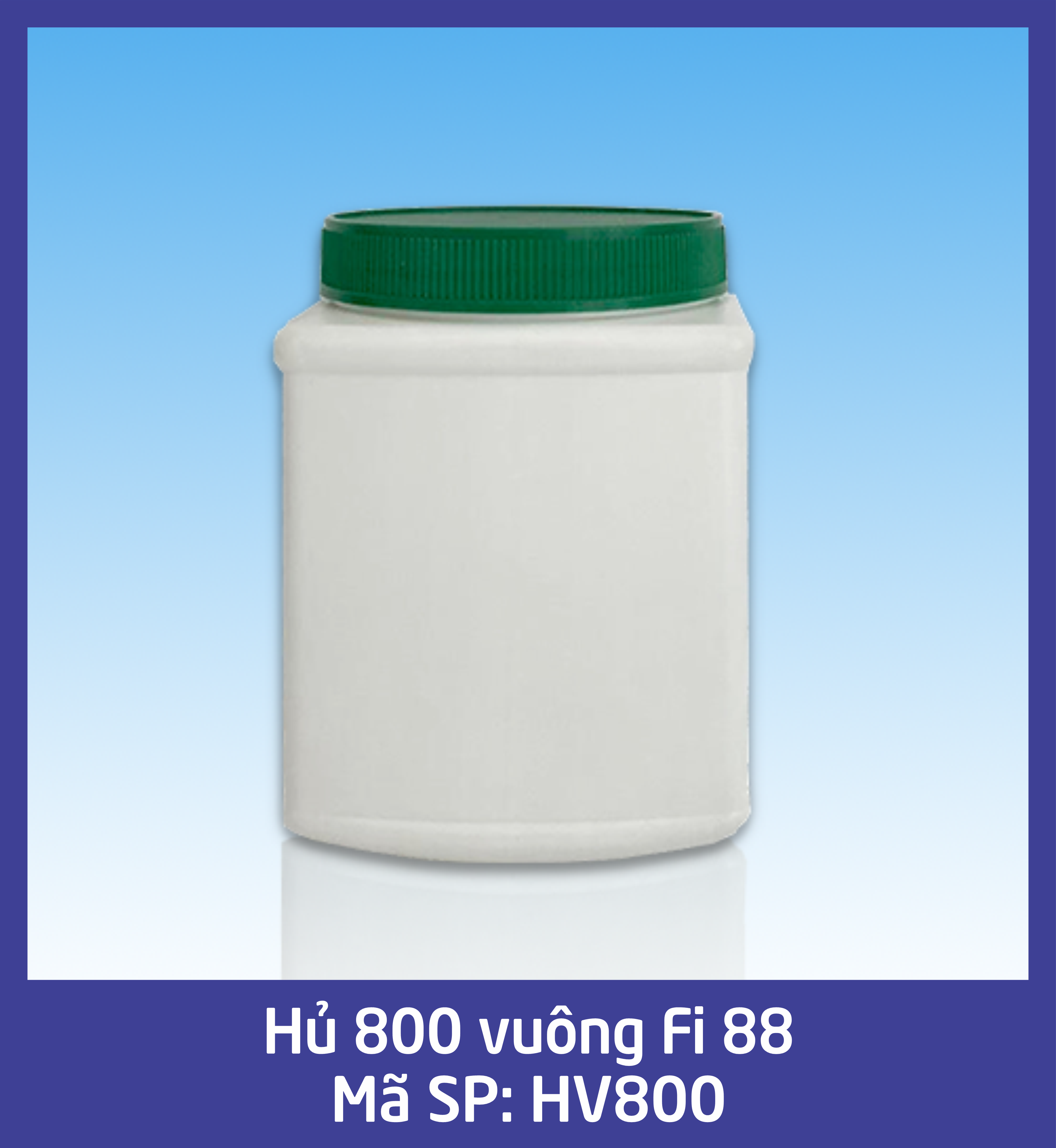 Hủ vuông 800 Fi 88 - mã HV800